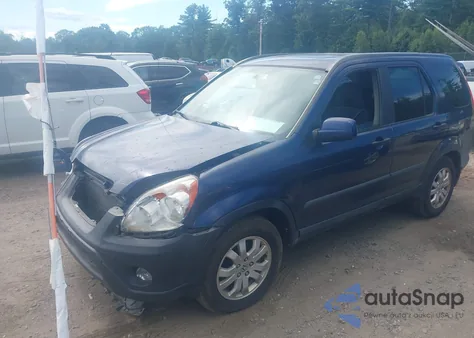2005 Honda Cr-V Ex from USA, damaged, VIN SHSRD78805U302775